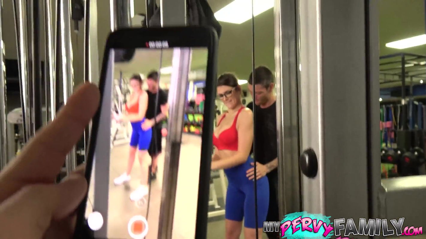 Cheating Stepsister Caught & Fucked at Gym – Michele James –