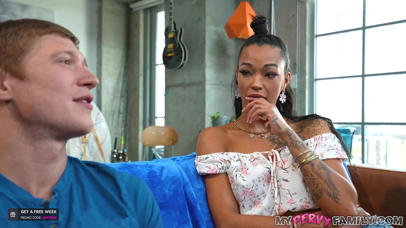 ＂We’re Not Related＂- Ebony Stepsis Drilled By Ginger Stepbro – Harley Dean – MyPervyFamily