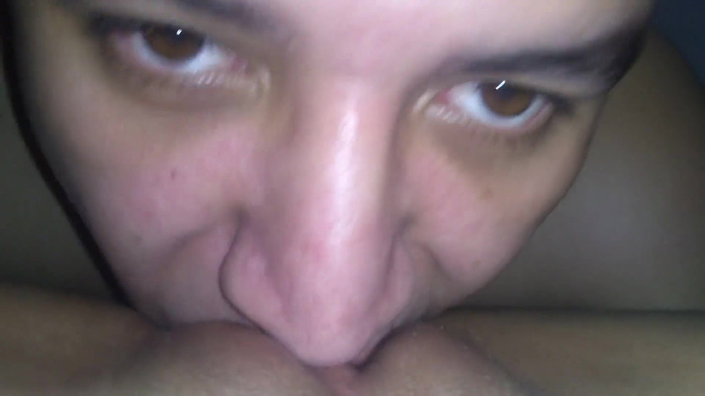 After arriving of fucking with his friend, cuckold eats all my fucked pussy