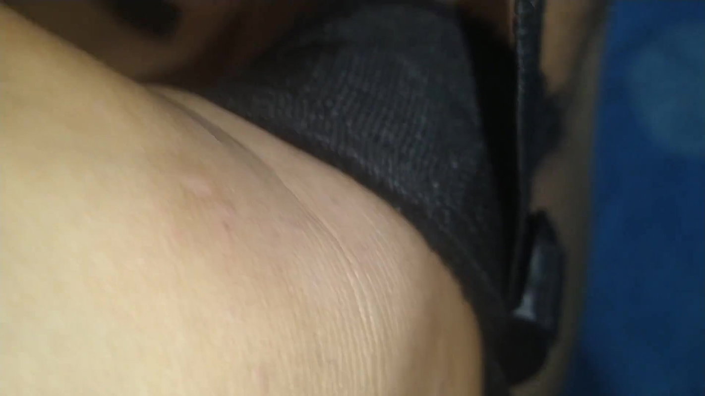 Pegging my cuckold slave with my strap-on after dominating and humiliating his in anal sex