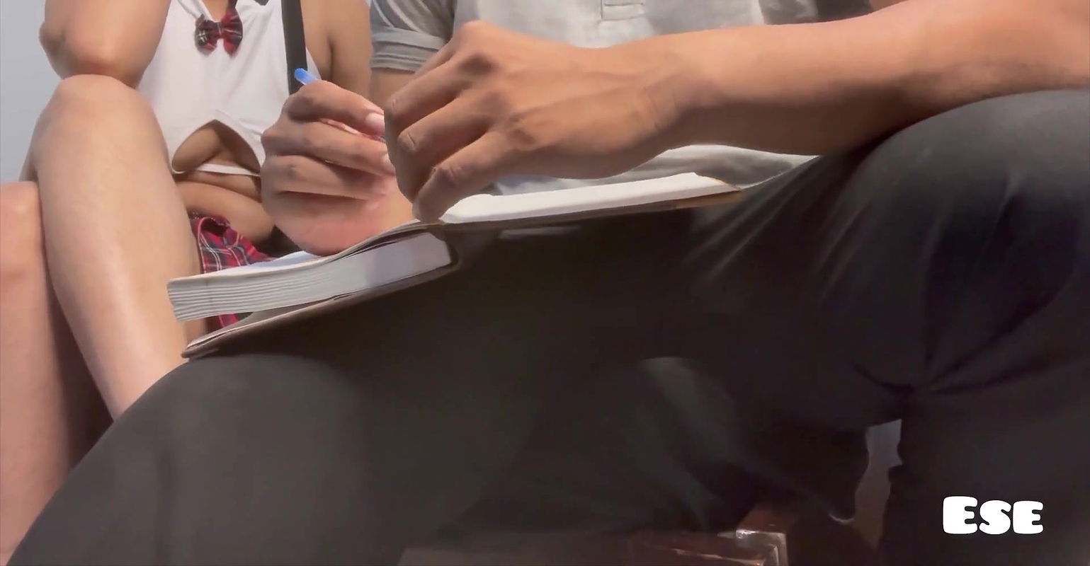 Teacher Teaches Student How to Do Sex