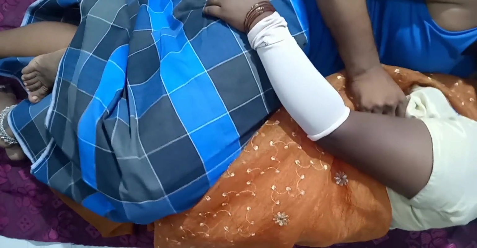 Tamil wife enjoyed boobs sucking hot talking