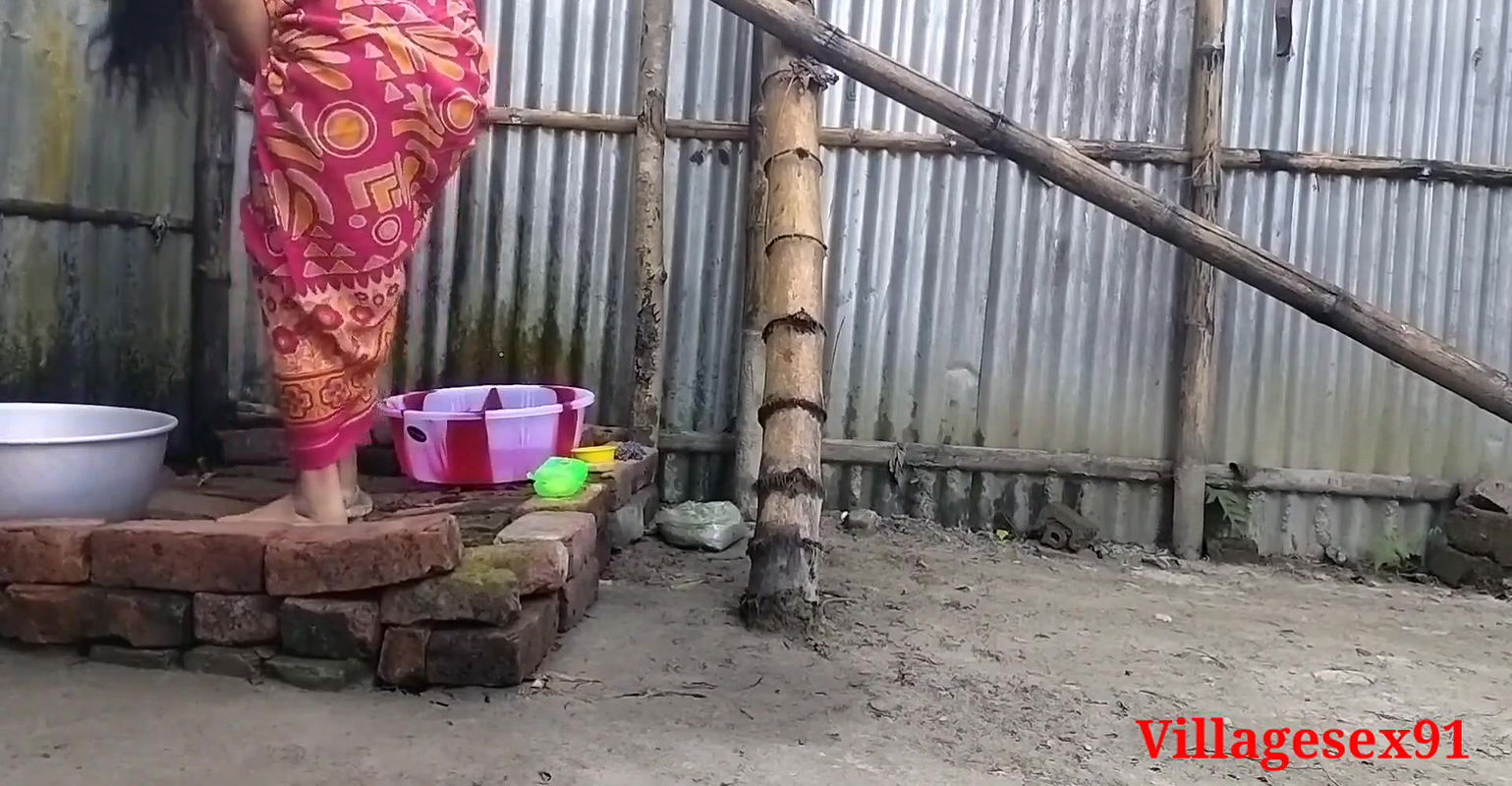 Red Saree Village Married wife Sex Official Video By Villagesex91