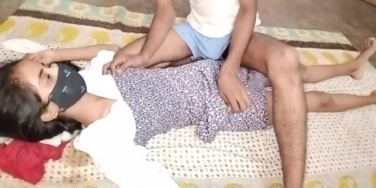 My stepsister testing my cock