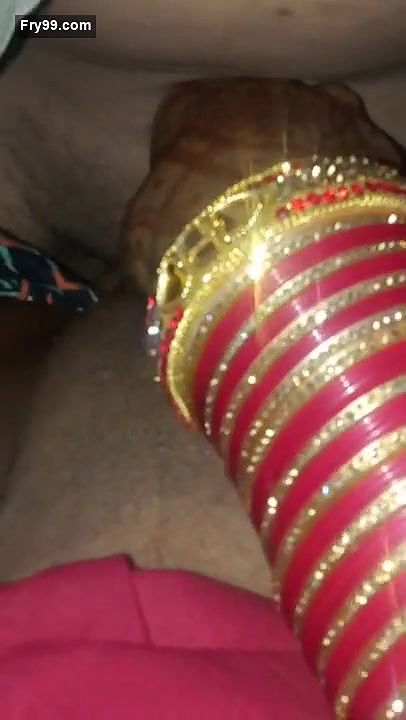 Newly married couple honeymoon sex