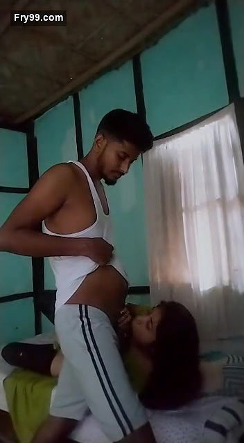Young lover having