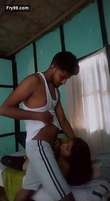 Young lover having