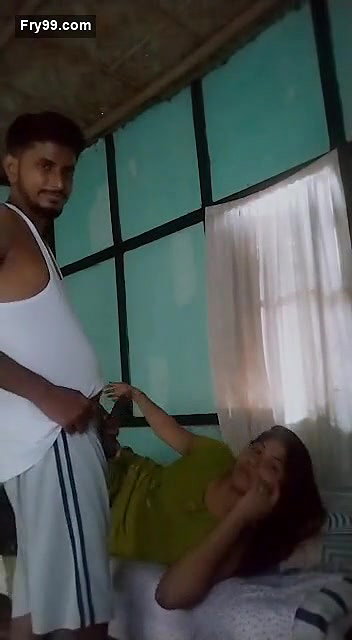 Young lover having