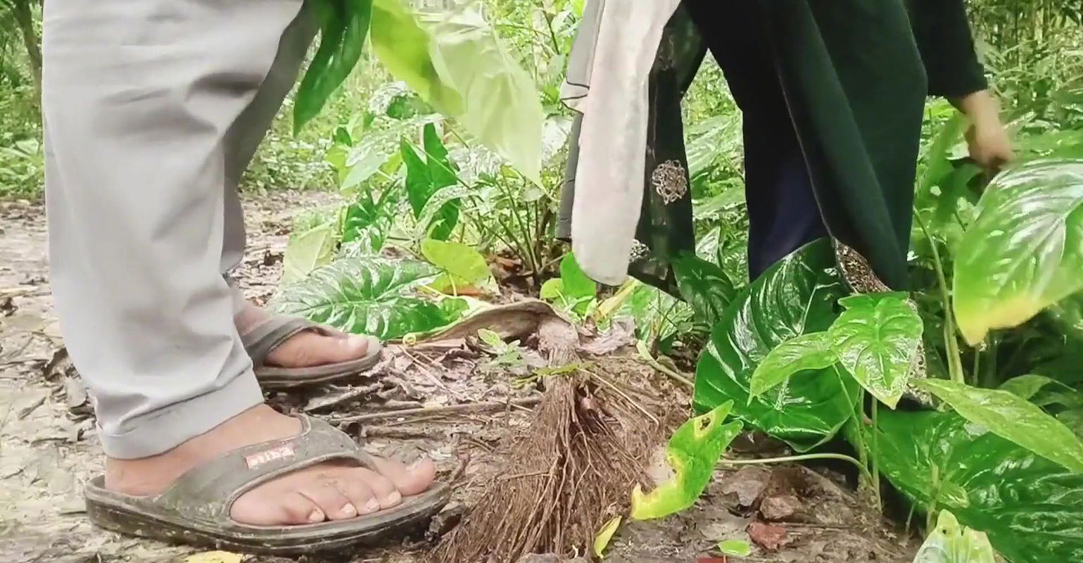 I Took My Aunty to the Garden and Persuaded Her to Have Sex