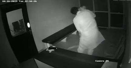 Caught in cctv