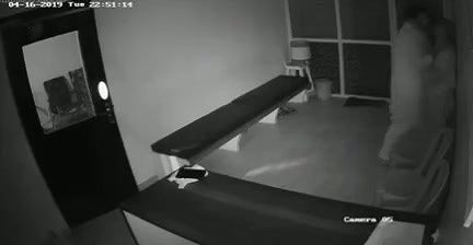 Caught in cctv