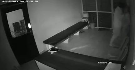 Caught in cctv