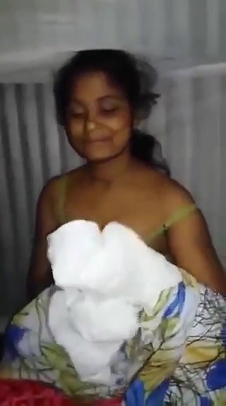 Cute village girl with lover