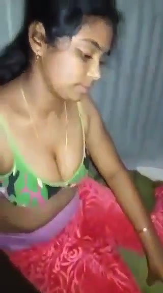 Cute village girl with lover