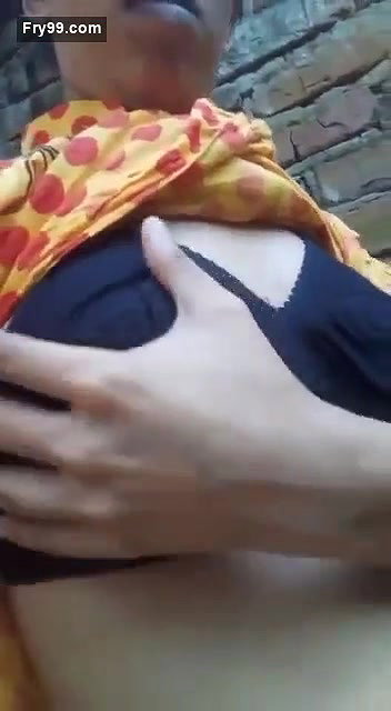 Village Girl Showing Boobs