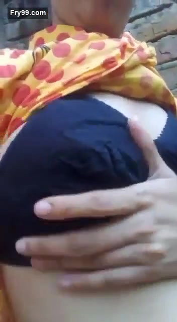 Village Girl Showing Boobs