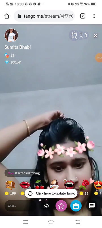 Sumitha Bhabhi – Nude Tango Show