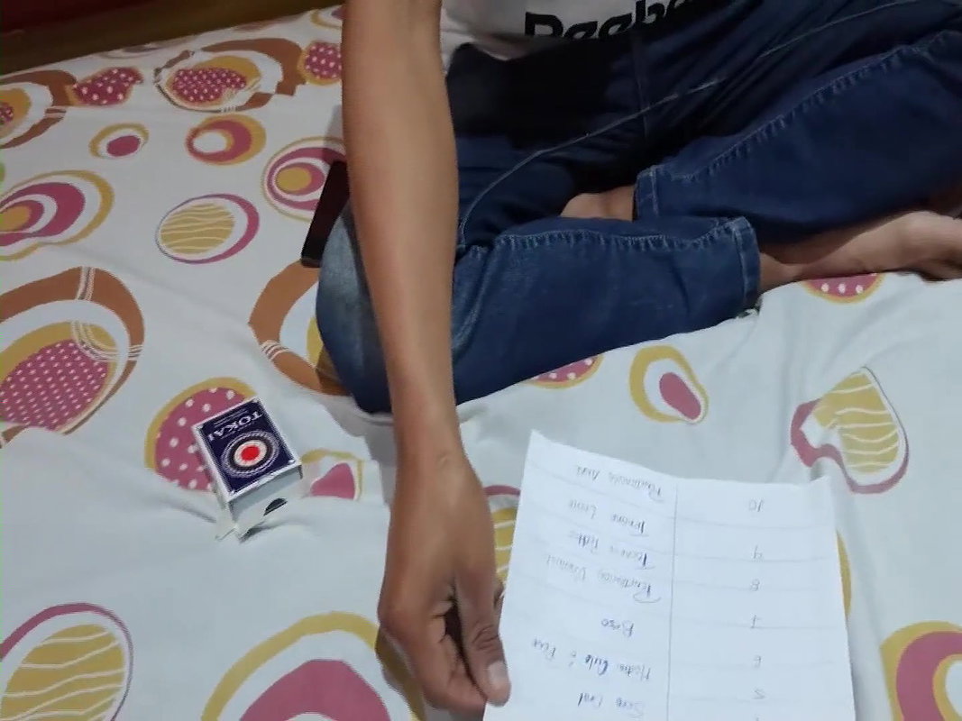 i lost in my own card game anal