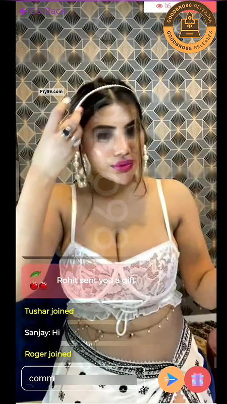 Most Demanded Actress Live, Rivika Mani In Transparent Bikni Live Show 23 Mins With Voice