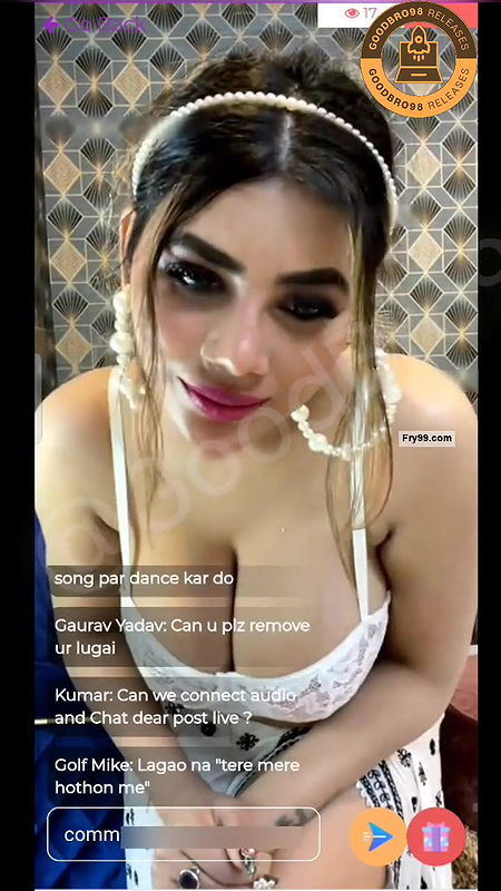 Most Demanded Actress Live, Rivika Mani In Transparent Bikni Live Show 23 Mins With Voice