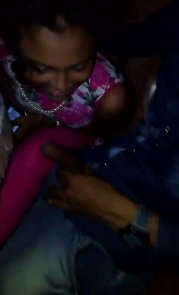 Giving blowjob to neighbour