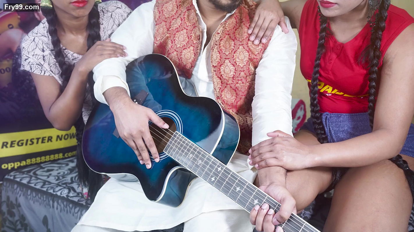 Indian XXX Music Teacher Fucks Students with Hindi voice