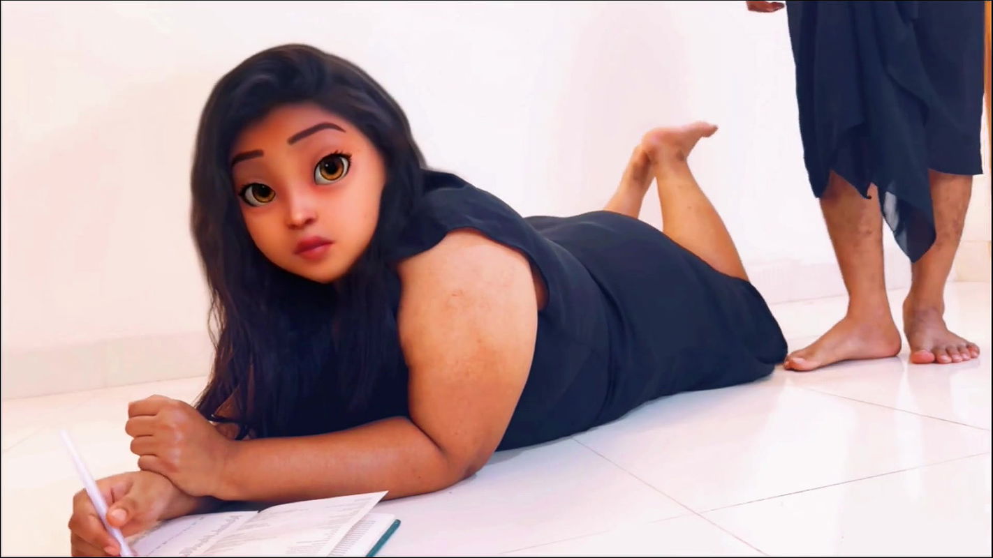 stepbrother-left-stepsister-while-reading-book