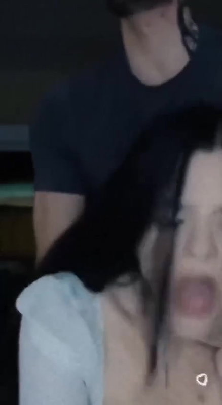 Girl having fun with her boyfriend with loud moaning