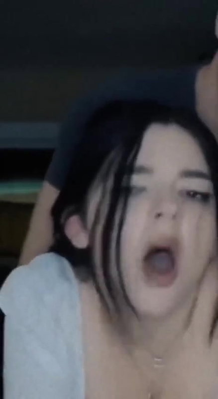 Girl having fun with her boyfriend with loud moaning