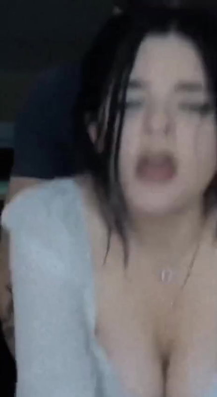 Girl having fun with her boyfriend with loud moaning