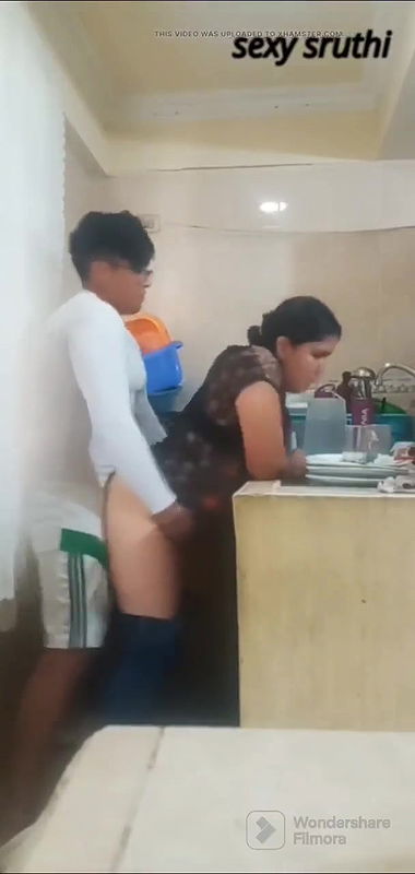 Young dewar fucking bhabhi in kitchen