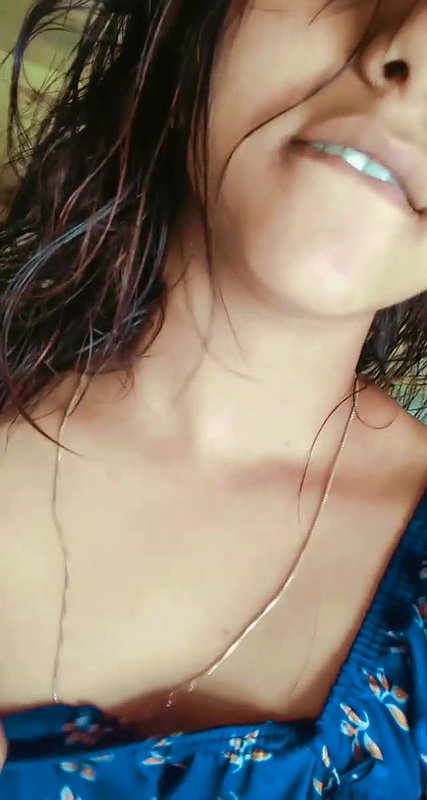 CutiePie First Time Showing her Untouched Nipples for BF