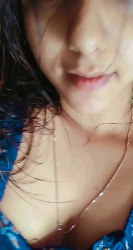 CutiePie First Time Showing her Untouched Nipples for BF