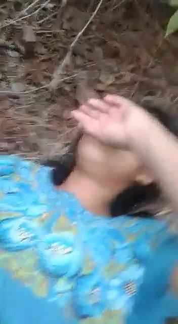 Innocent Face Village Girl Enjoying with Boyfriend Outdoor