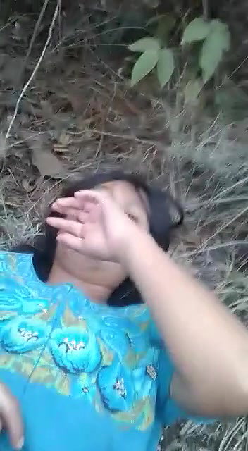 Innocent Face Village Girl Enjoying with Boyfriend Outdoor