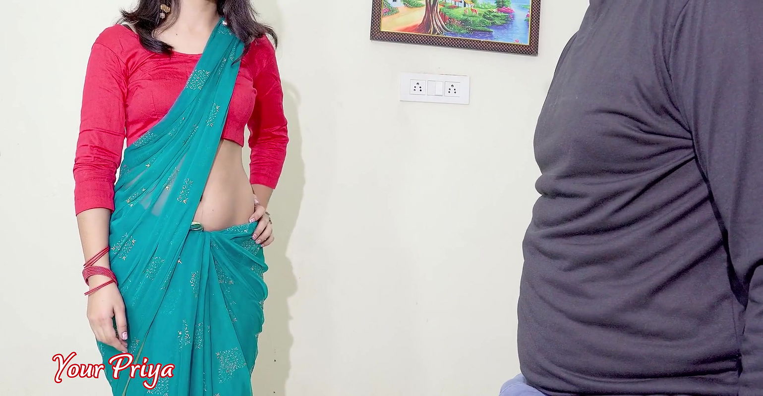 Priya bhaiya turns when she was changing clothes for party and hard anal fucking