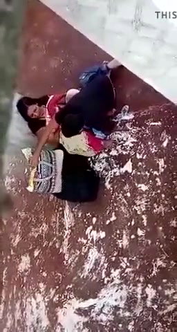 Mature bhabhi outdoor with lover