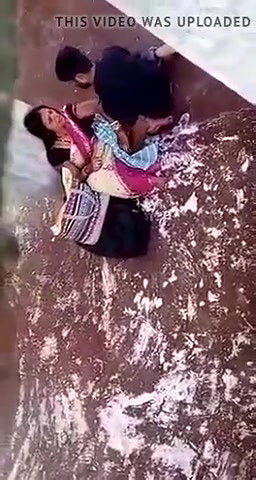 Mature bhabhi outdoor with lover