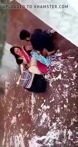 Mature bhabhi outdoor with lover