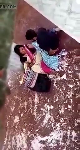 Mature bhabhi outdoor with lover