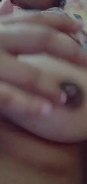 Horny Gf Squeezing Boobs