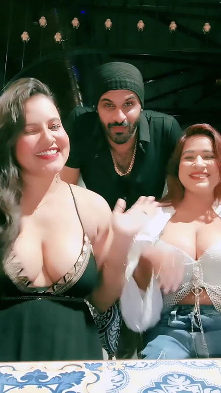 Priya Gamre and Musku Agarwal teasing