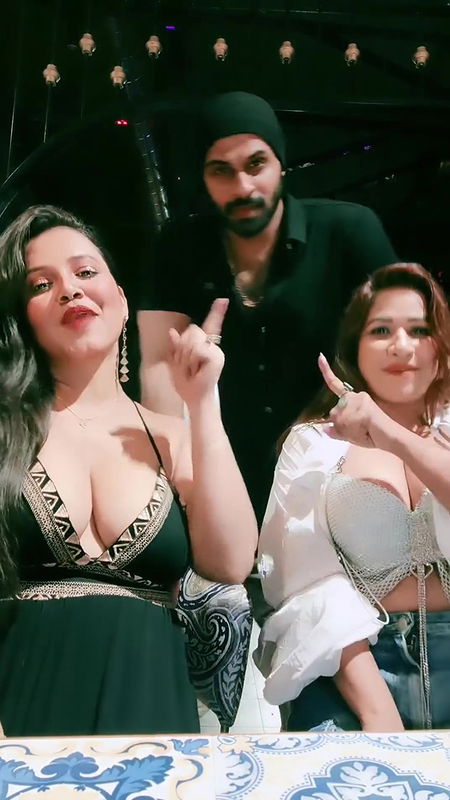 Priya Gamre and Musku Agarwal teasing