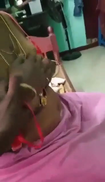 Indian Bhabhi Boobs pressing by Hubby