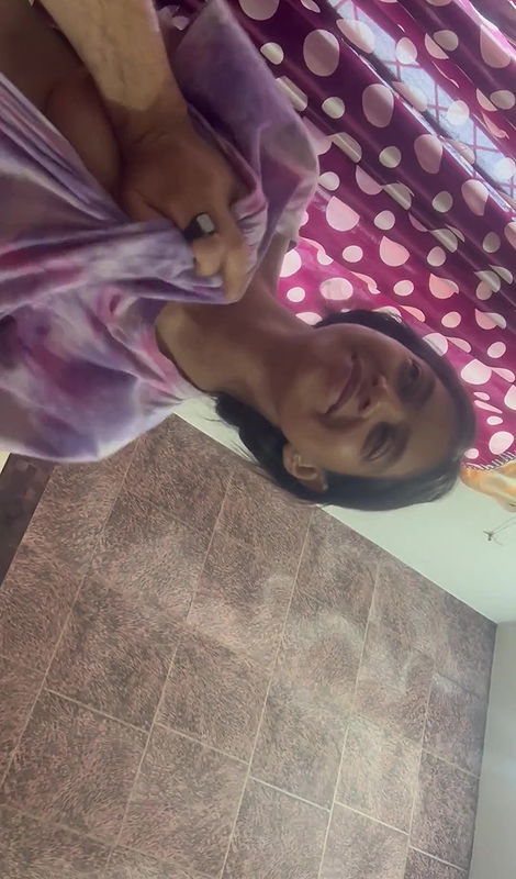 My Cute Girlfriend Feels Shy In Front Of The Camera