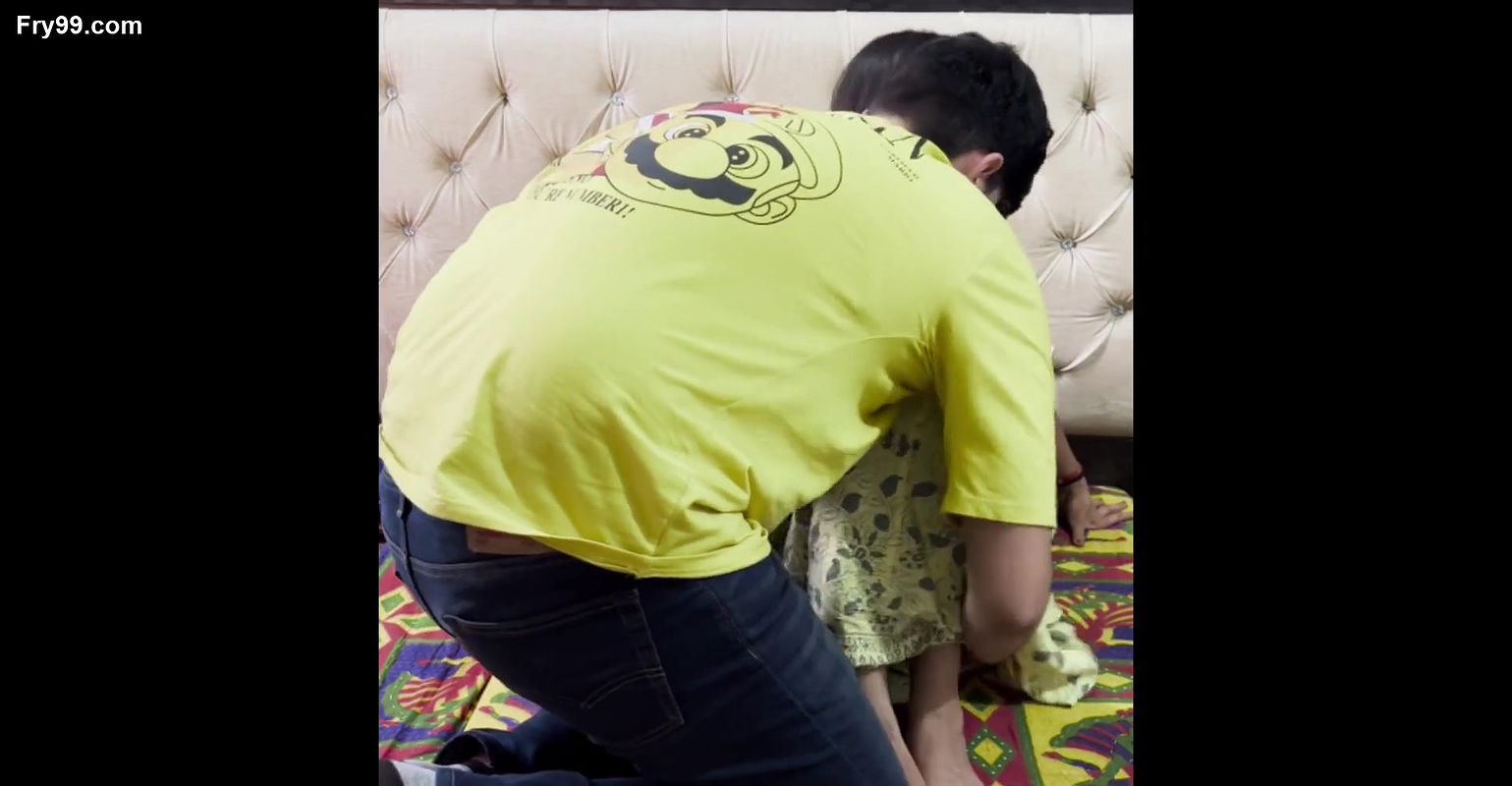 My Shy Girlfriend Looks cute while Studying