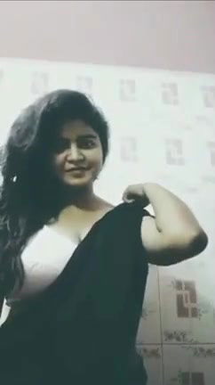 Cute Sexy Chubby Girl Showing Boobs