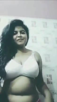 Cute Sexy Chubby Girl Showing Boobs
