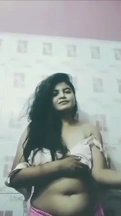 Cute Sexy Chubby Girl Showing Boobs