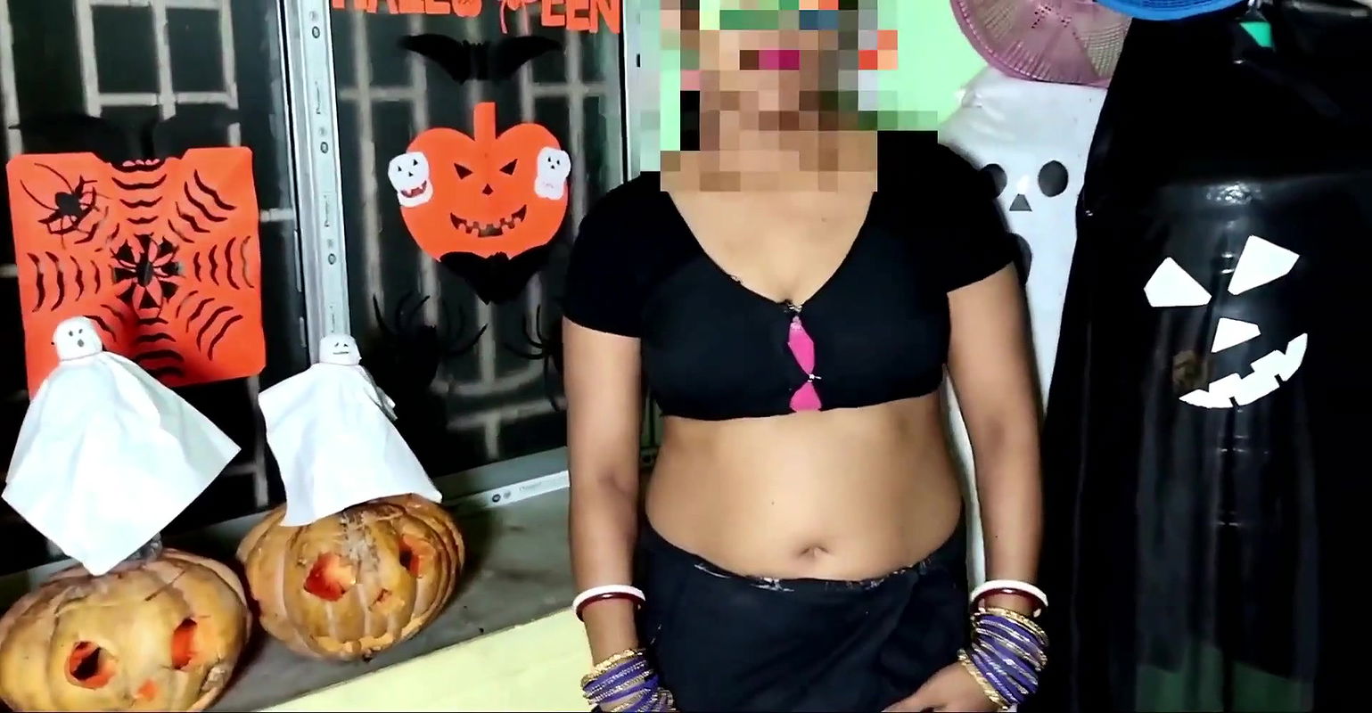 Stepmom Wishes To Fuck Stepson This Halloween – Hindi Audio